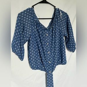 Moasic & CO off the shoulder top